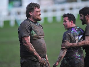 New Cross rugby and BV Runners action