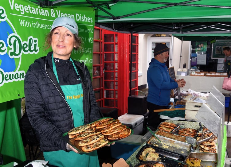 The Vegi Deli at Teignmouth Farmer's Market