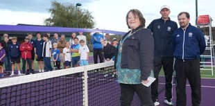 A mayoral visit at Lawn Tennis Club finals day