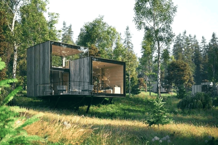 An examples of the design for Haldon Quarry