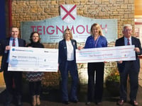 Teignmouth GC’s monumental charity donations
