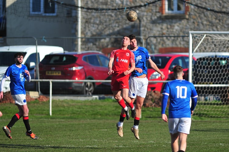 South Devon Football  League Premier Division. Newton Abbot Spurs 2nds versus  Ilsington Villa . After the first  45 minutes the teams finished one goal a piece. However, things went Villa's way in the second half and they finished up as 3-1 winners