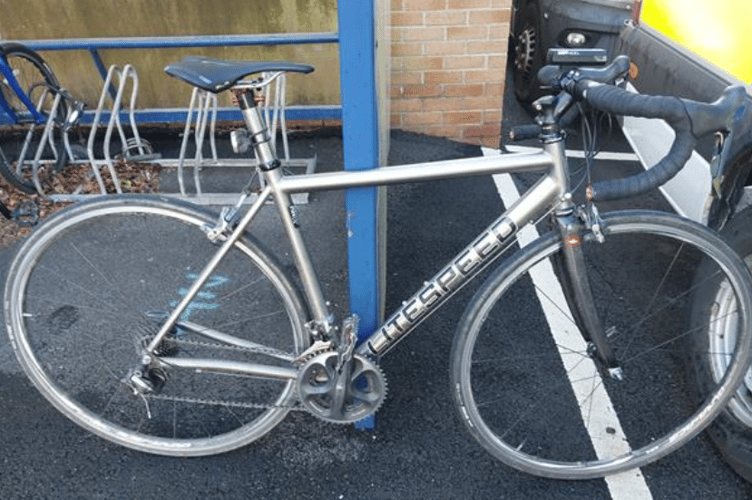 The bike is thought to have been stolen in the last couple of weeks