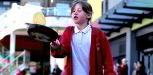 A flippin' good day at the races 