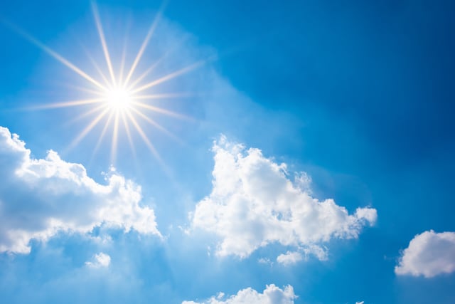 Sunny today then more sunshine tomorrow with light winds