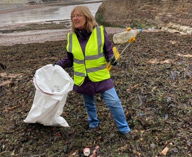 Anti-plastic volunteer helps research project 