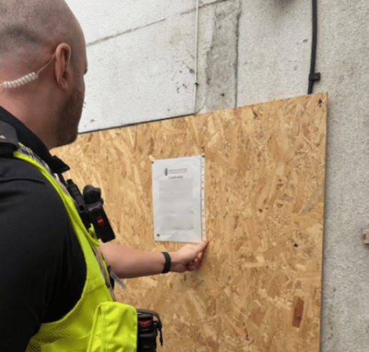 The three-month full closure order is for a property on Warberry Road