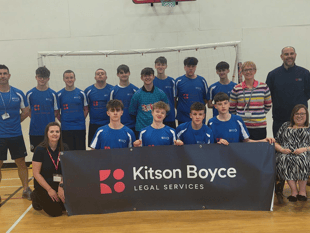 New shirts for South Devon UTC team thanks to law firm partnership 