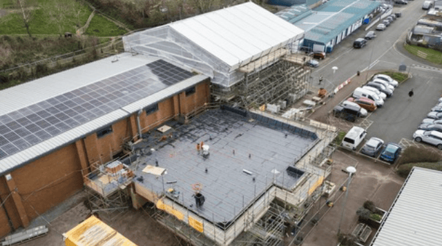 Sport centre refurb 'progressing smoothly', council says 