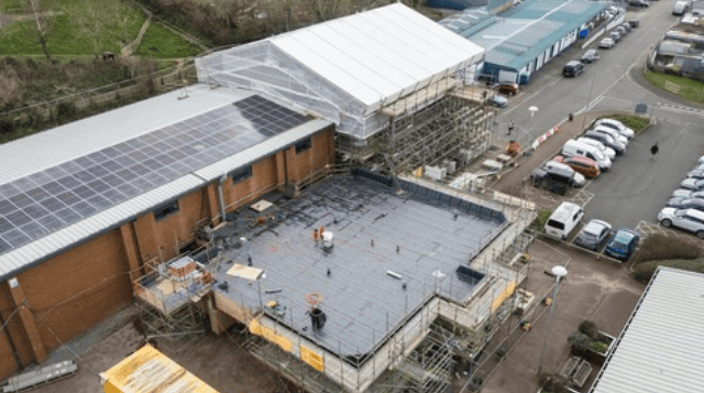 Sport centre refurb 'progressing smoothly', council says 