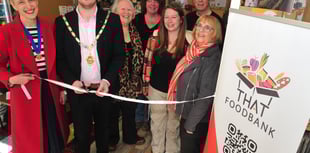 Hub launch marks beginning of new partnership with food bank 