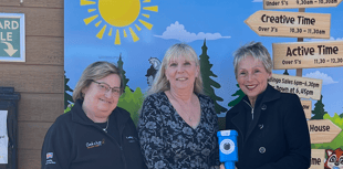 Caravan break raffle raises over £1,000 for dog charity 