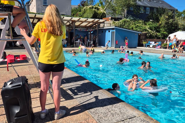 Deep end repairs ahead of pool reopening