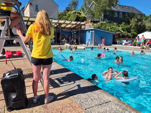 Deep end repairs ahead of pool reopening