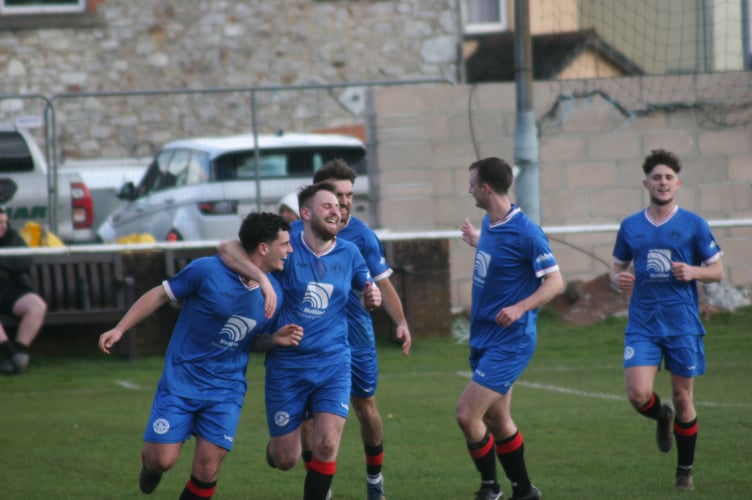 Newton Abbot Spurs celebrations
