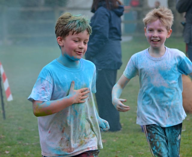 School shows true colours for charity run