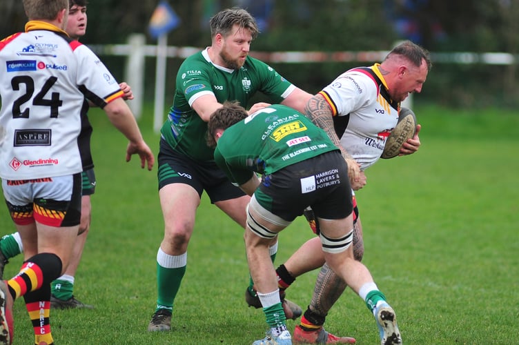 Rugby. Newton Abbot Spartans versus Sidmouth