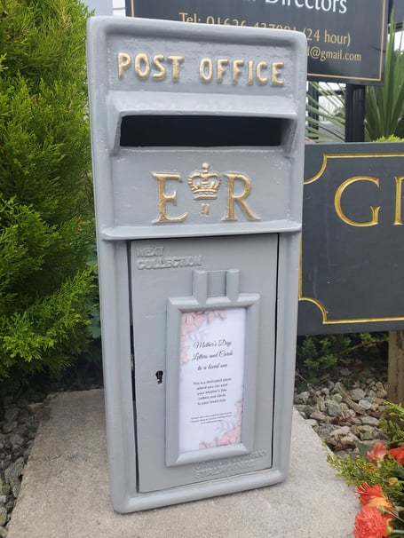 Parkers Letter to Heaven post-box