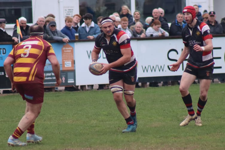 Jamie Gray, 1st Teignmouth try scorer