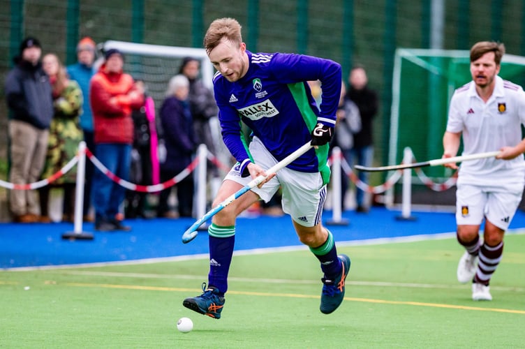 Captain Jamie Bishop, who scored Ashmoor Men's 1st XI's goal in their draw at Bath
