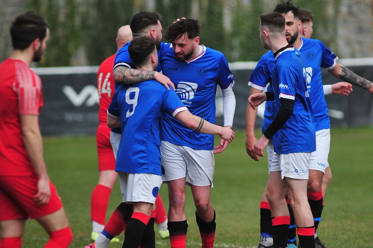 South Devon Football League Beli Cup action from Newton Abbot Spurs 2nds versus Ilsington Villa.  A 3-1 win for Spurs after extra time following a 1-1 stalemate at full time