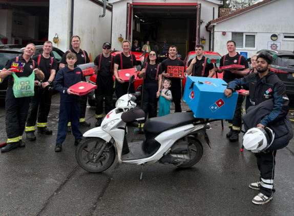Bovey Tracey Fire Station raised more than £1,000 at its annual charity car wash