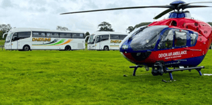 Coach company named as Air Ambulance volunteer day sponsor 