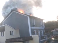 Fire damages two properties in Bishopsteignton