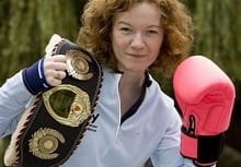 Champion boxer boosts mental health at Teign School