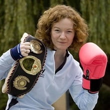 Champion boxer boosts mental health at Teign School