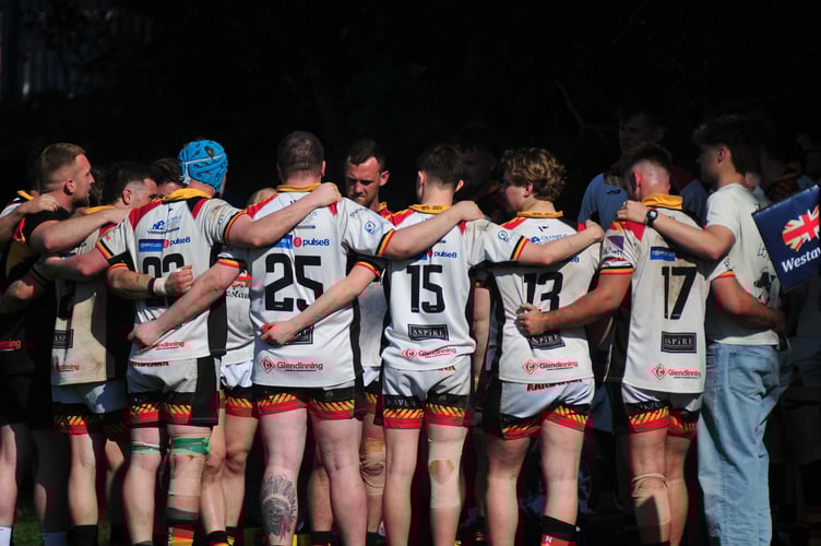 Rugby. Newton Abbot versus Tiverton