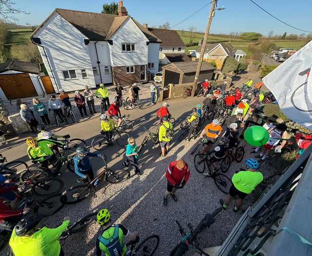 Ideford Bike Ride Raises £2,000 for The Samaritans