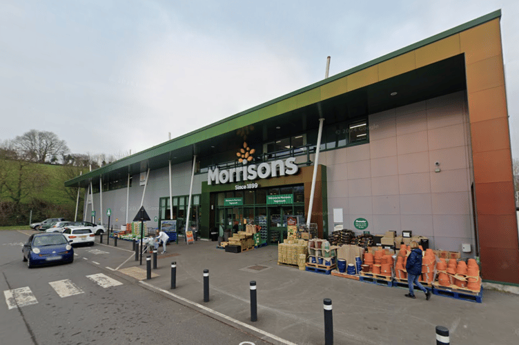 The café at the Morrisons store in Teignmouth will remain open 