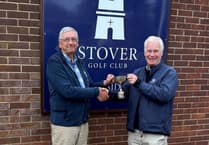 Two senior trophies won at Stover Golf Club