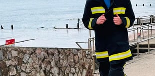 Firefighter completes half marathon in full kit
