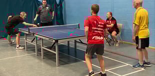 Second-place scrap in table tennis top-flight