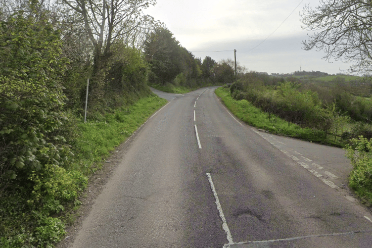 Police were called to St Marychurch Road, near Haccombe Cross, at around 10pm on Monday, April 14