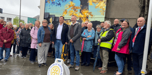 Community Tree mural officially unveiled 