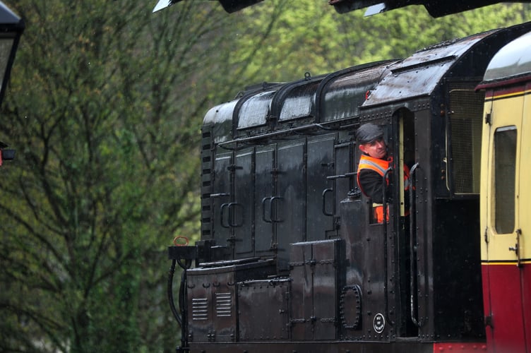 South Devon Railway's Easter Gala event at Buckfastleigh station
