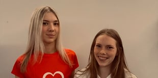Teen's run inspired by sister's heart condition