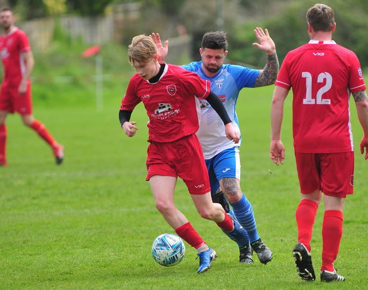 South Devon Football League Division 3. Kingsteignton Athletic 2nds versus Liverton 2nds. A 5-1 home win for The Rams