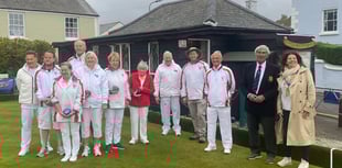 Local councillor kickstarts a new bowling season