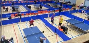 Annual end-of-season table tennis tournament