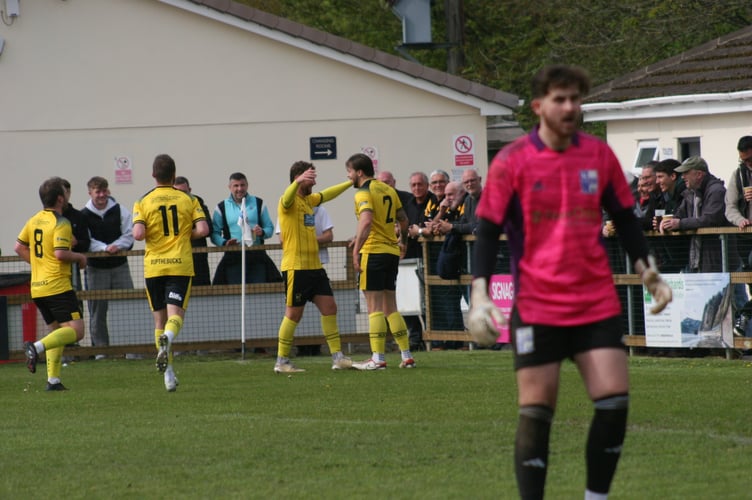 Contrasting emotions at Homers Heath as Buckland equalise