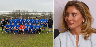 Controversial adult star 'Bonnie Blue' sponsors local football team