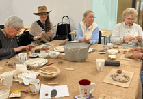 When the clay came calling for Newton Abbot WI's ladies