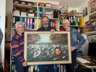 Lost Electron artwork finds its way home