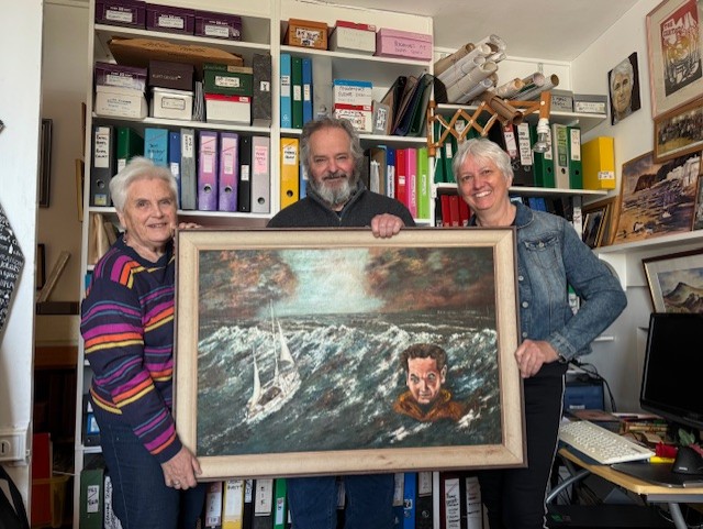 Lost Electron artwork finds its way home