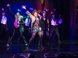 A riot of camp, chaos  and pure theatrical indulgence