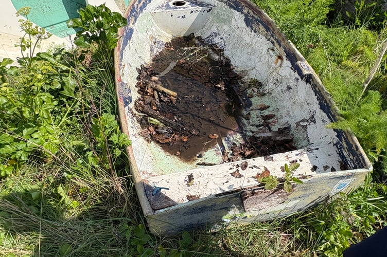 Abandoned boats create an eyesore and litter trap and pose risks to wildlife as they break down